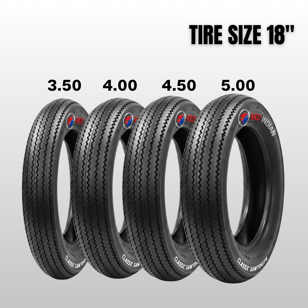 Classic Sawtooth Tire 18"