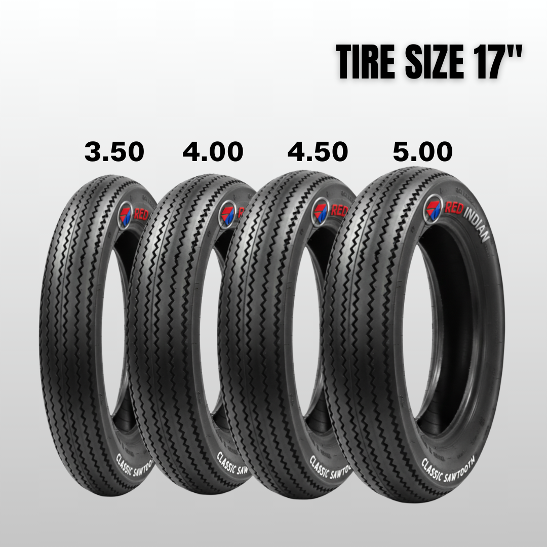 Classic Sawtooth Tire 17"