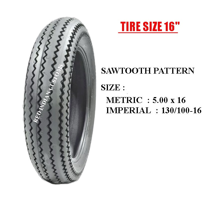 RED INDIAN COMPLETE WHEEL SET FOR BOBBERS AND CHOPPERS FRONT AND REAR ( FRONT 19" AND REAR 16")