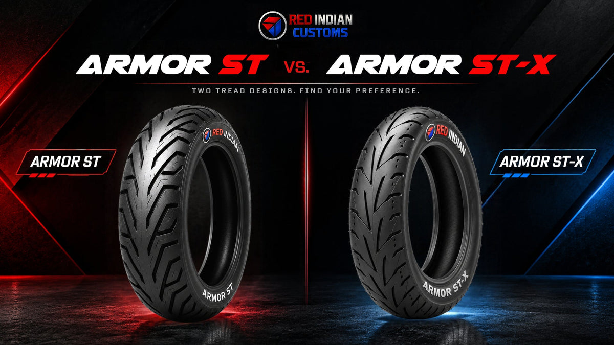 13- and 14-Inch Scooter Tire Guide Philippines: Red Indian Armor ST vs. STX