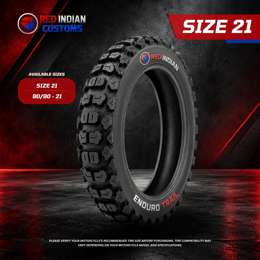 Dual Sport Enduro Trail Tires Size 21