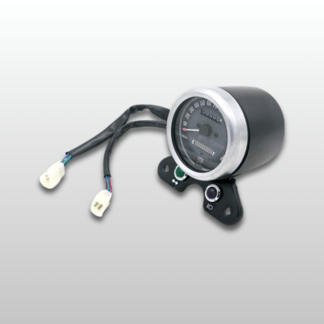 Vintage Round Speedometer