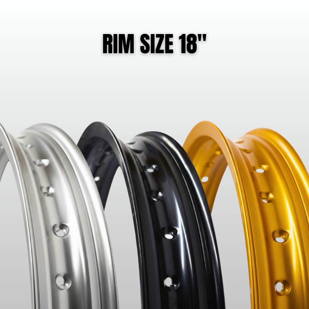 Aluminum Alloy Motorcycle Rims 18"