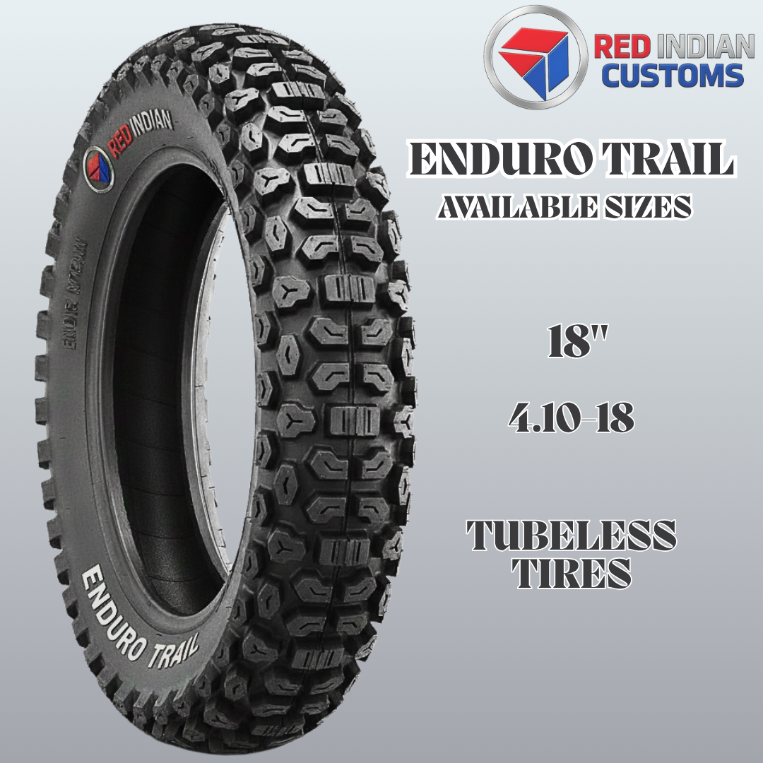 Dual Sports Tubeless Gulong Tires Red Indian Enduro Trail Size 17 18 19 21 Motocross Enduro Trail Grip On Off Wet Dry