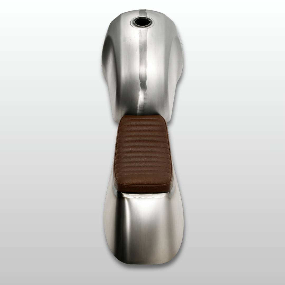 17L Gas Tank + Seat Pan w/ Cushion