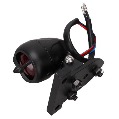 TL-3 LED Black Custom Tail-Light / Brake / Stop Lamp PROPELLER TYPE Universal Fit for Bobber & Etc.