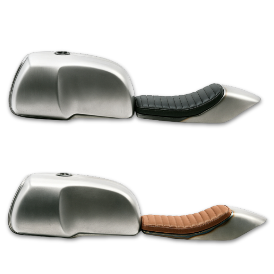 17L Gas Tank + Seat Pan w/ Cushion