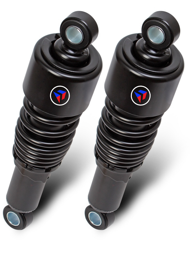 Motorcycle Rear Shock Absorbers | Lowering Kit | Adjustable Suspension Spring - (267mm 10.5-inch Rear Shock Absorber) Universal Aftermarket Custom Parts & Accessories