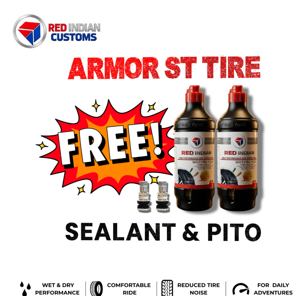 Red Indian Customs - Freebies for Armor ST Tire - Sealant and Pito Free
