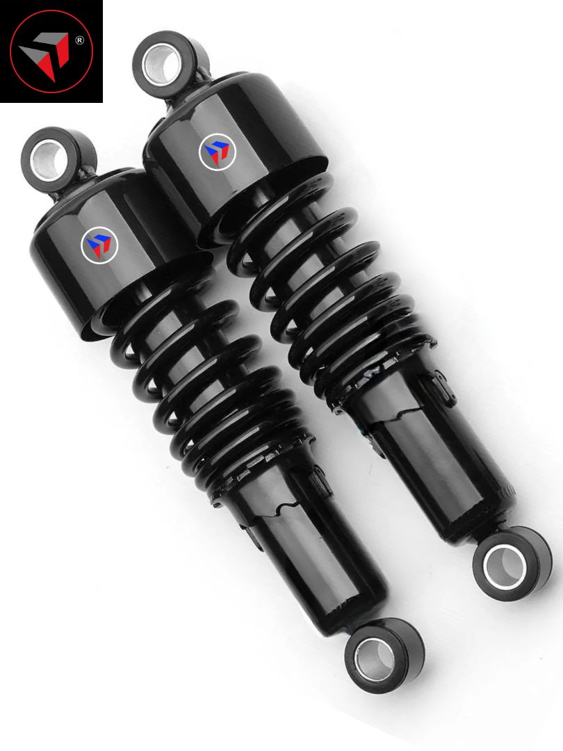 Motorcycle Rear Shock Absorbers | Lowering Kit | Adjustable Suspension Spring - (267mm 10.5-inch Rear Shock Absorber) Universal Aftermarket Custom Parts & Accessories