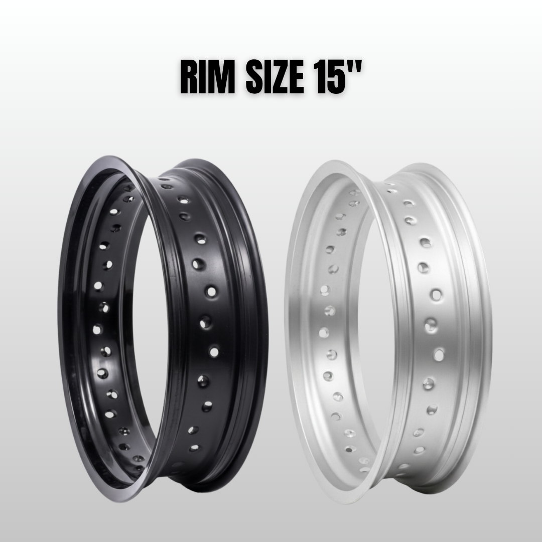 Aluminum Alloy Motorcycle Rims 15"