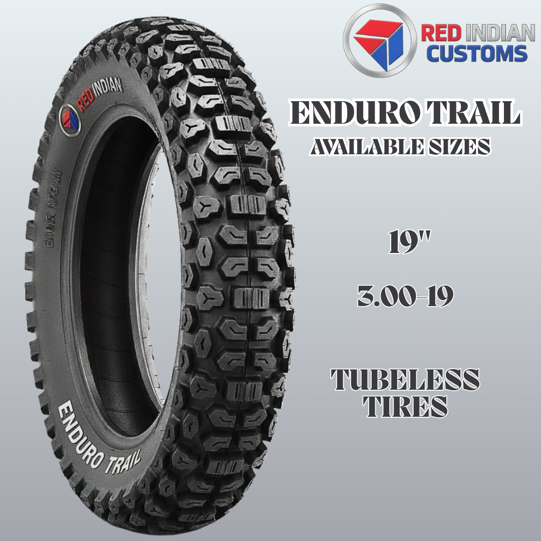 Dual Sports Tubeless Gulong Tires Red Indian Enduro Trail Size 17 18 19 21 Motocross Enduro Trail Grip On Off Wet Dry