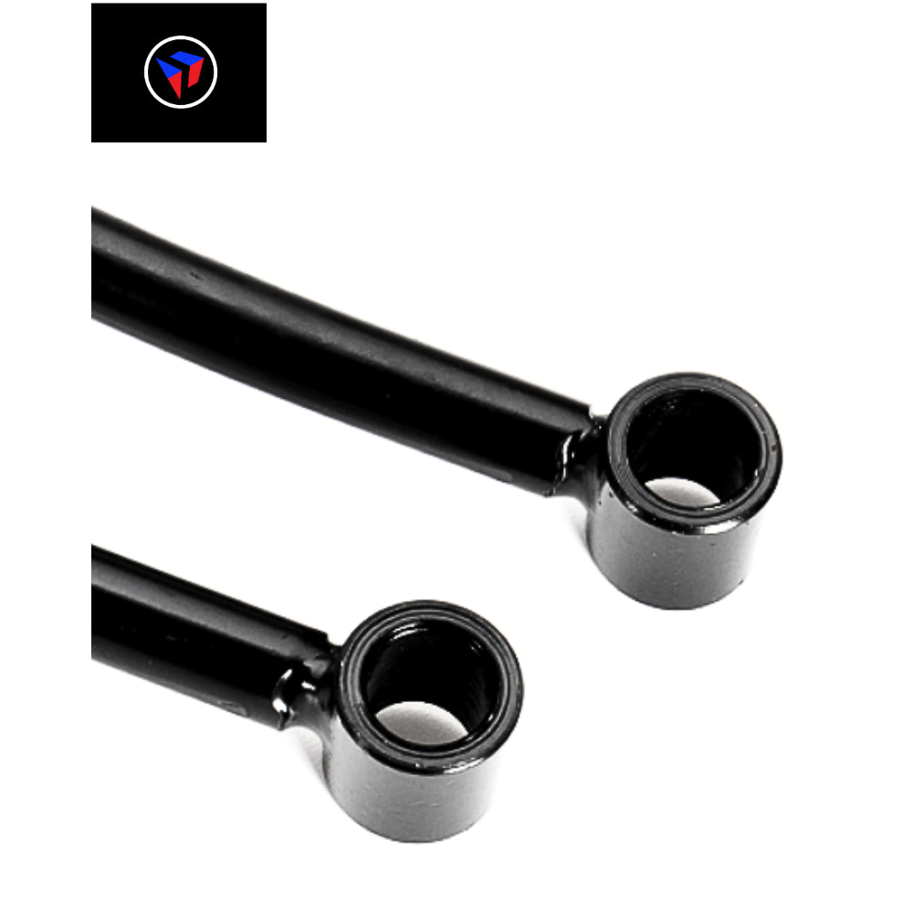 2pcs Rear Fender Mounts Mounting Bracket Holder Struts -Bobber Custom Motorcycles -Black 35cms long
