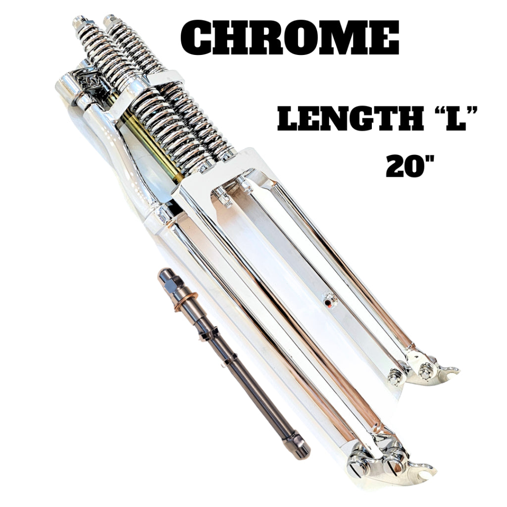 Vintage Springer Front End LENGTH - 20" (2" Under Stock Length)