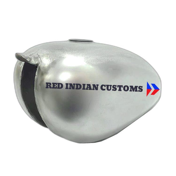 7L Oval Shaped Gas Tank for Japanese Bobbers / Choppers Style Motorcycle.