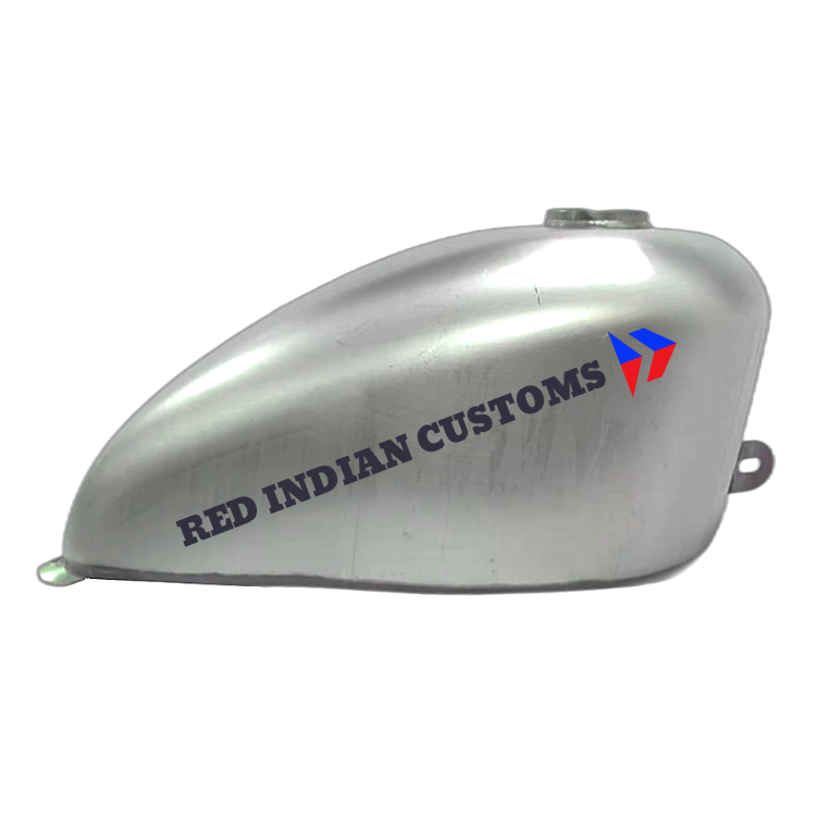 6.8- Liters / 1.5 Gallon Peanut Custom Fuel Gas Tank for Bobber / Chopper Style Custom Motorcycles.