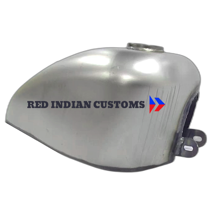 6.8- Liters / 1.5 Gallon Peanut Custom Fuel Gas Tank for Bobber / Chopper Style Custom Motorcycles.