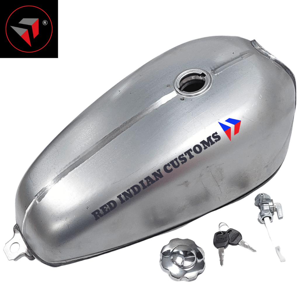 9 L Motorcycle Classic Gas Tank RED INDIAN CUSTOMS