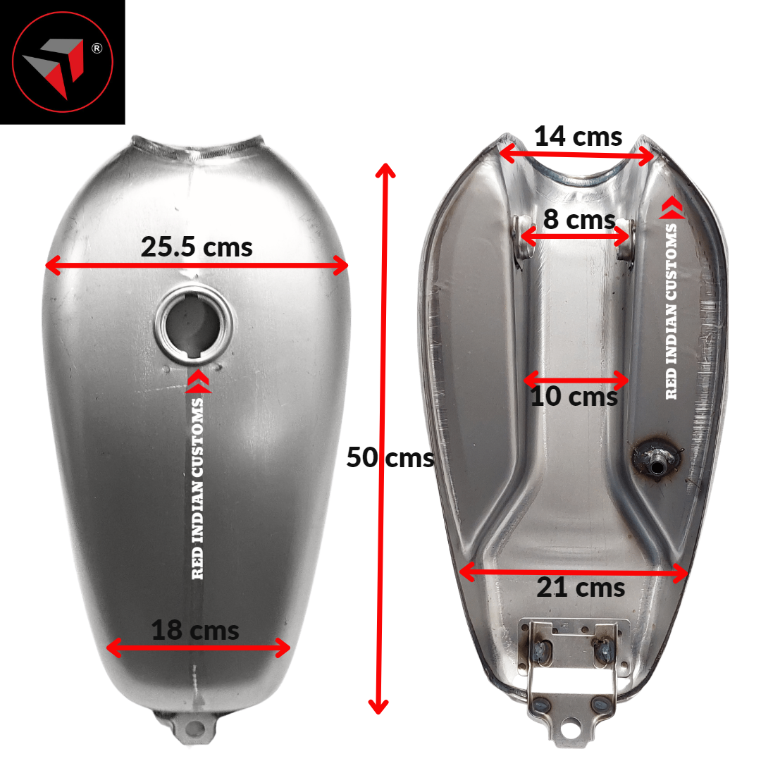 9 -L AFTERMARKET Motorcycle Classic Gas Tank
