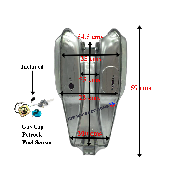 18-L Roadster Café Racer Motorcycle Retro Modification Custom Gas Tank