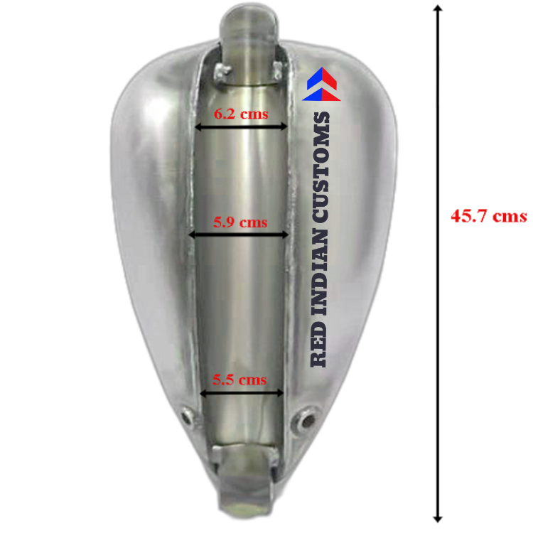 Dual Gas Capped – 8.3 Liter Gas Tank Perfect for any Chopper/Bobber builds