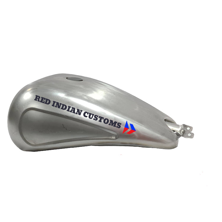 2" Stretched 4 Gallon Indented Gas Fuel Tank EFI Harley Sportster