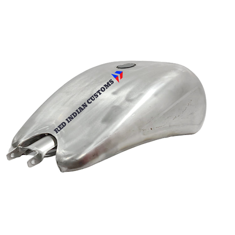 2" Stretched 4 Gallon Indented Gas Fuel Tank EFI Harley Sportster